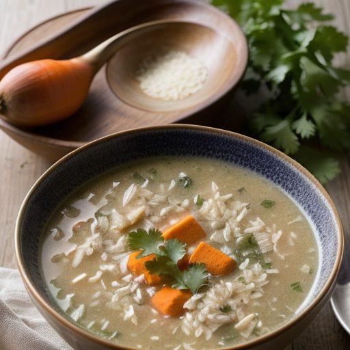 Hearty Chicken & Rice Soup recipe image