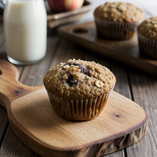 Hearty Fig Oatbran Muffins recipe image