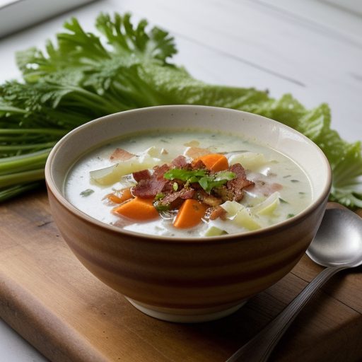 Hearty German Sour Cream Soup recipe image