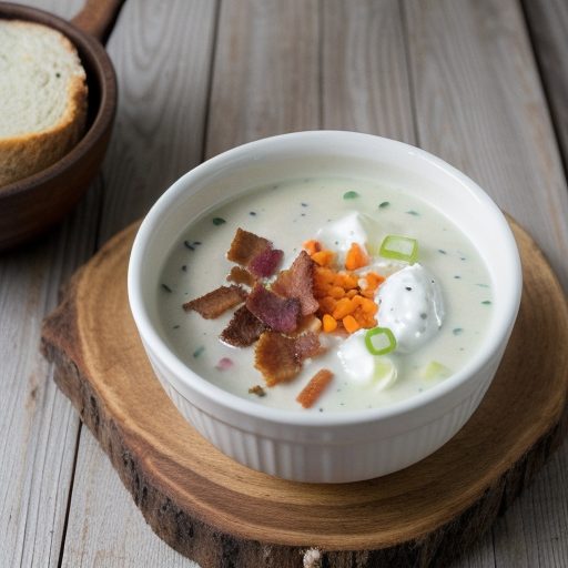 Hearty German Sour Cream Soup recipe image