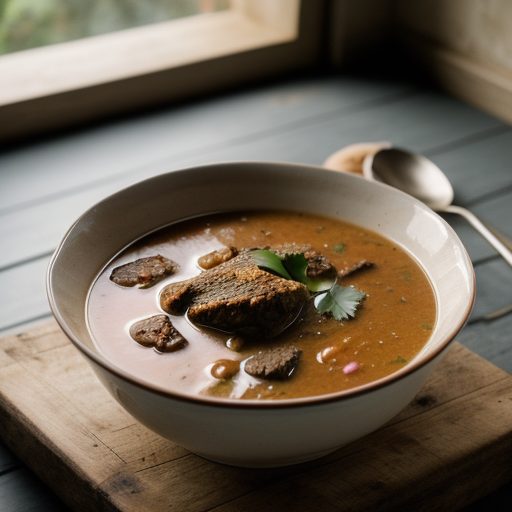 Hearty Hungarian Peasant Soup recipe image