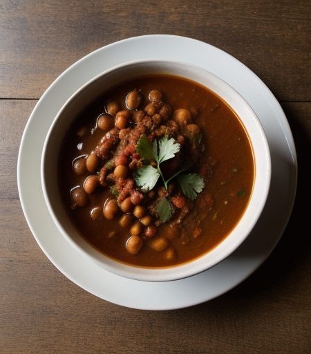 Hearty Meatless Chili recipe image