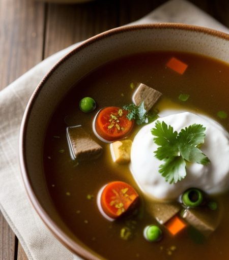 Hearty Mongol Soup recipe image