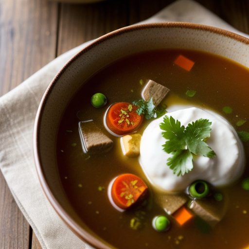 Hearty Mongol Soup recipe image