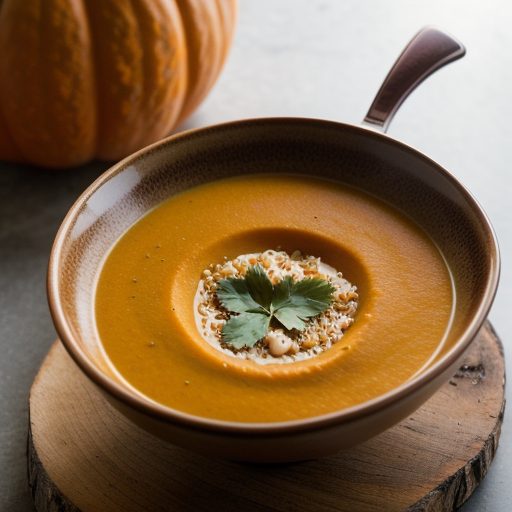 Hearty Pumpkin Soup (2.5 PTS recipe image