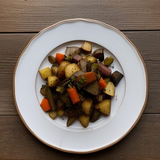 Hearty Roasted Vegetables recipe image