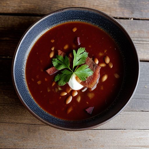 Hearty Russian Beet Soup recipe image