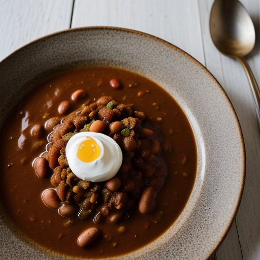 Hearty Three-Bean Chili (4 PTS recipe image