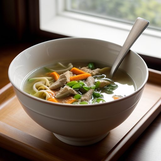 Hearty Turkey Noodle Soup recipe image
