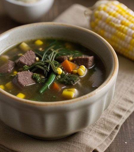 Hearty Vegetable Beef Soup recipe image