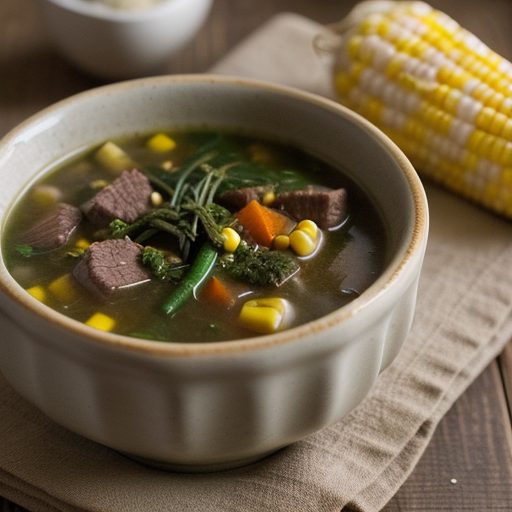 Hearty Vegetable Beef Soup recipe image