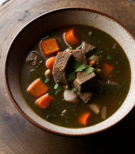 Hearty Vegetable & Pork Soup recipe image