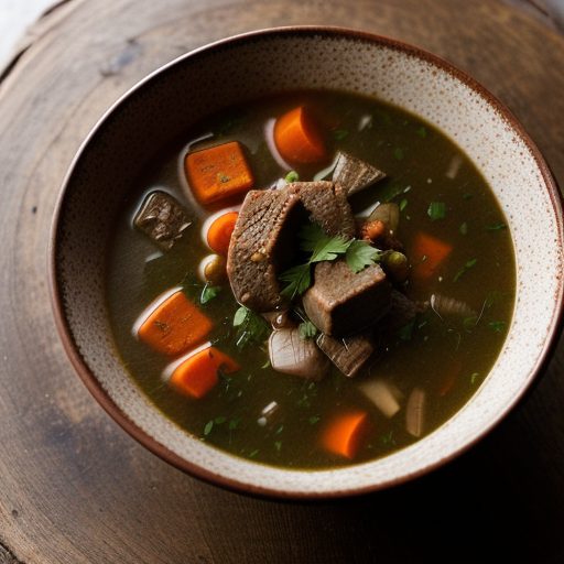 Hearty Vegetable & Pork Soup recipe image