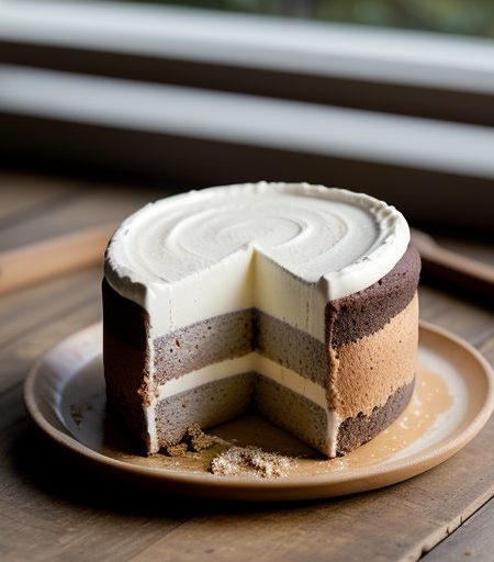 Heaven & Hell Cake (Mousse recipe image