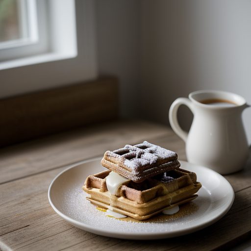Heavenly Belgian Waffles recipe image