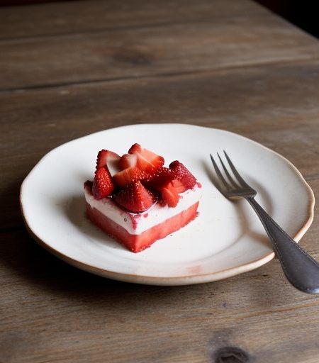 Heavenly Strawberries Romanoff recipe image