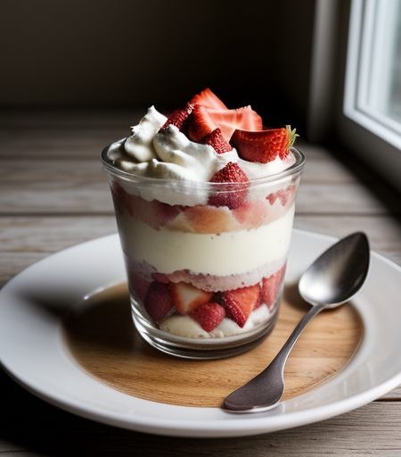 Heavenly Strawberry Trifle recipe image