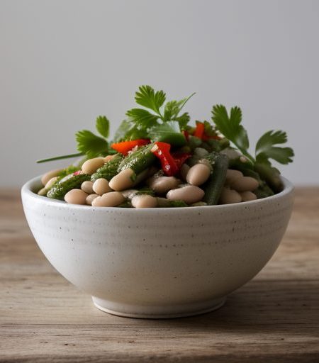 Herb Bean Salad recipe image