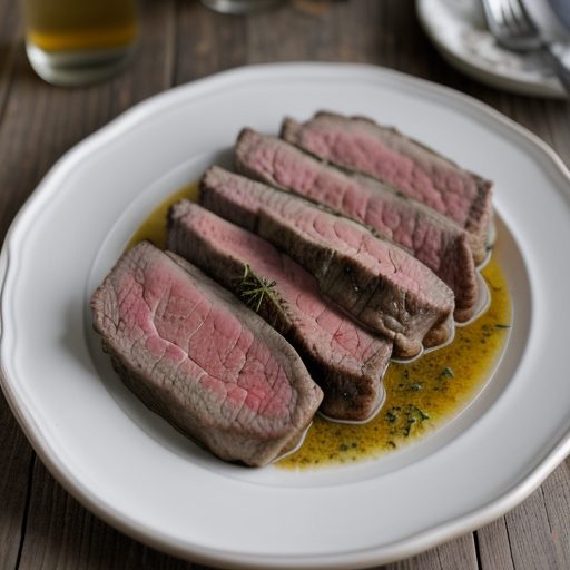 Herb-Crusted Lamb Steak recipe image
