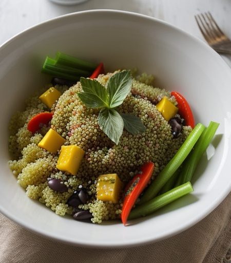 Herb Garden Couscous Salad recipe image