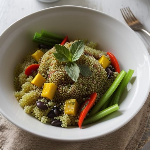 Herb Garden Couscous Salad recipe image
