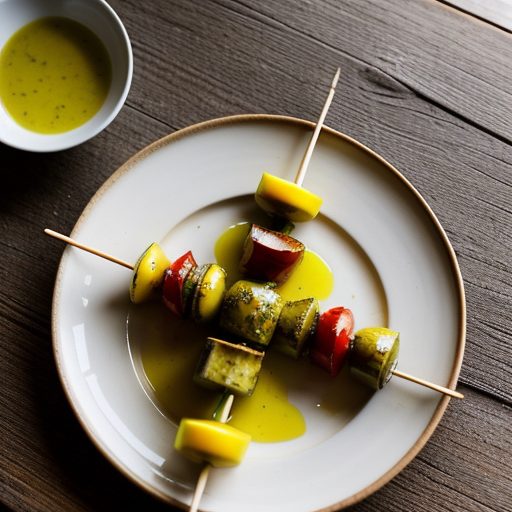 Herb Marinade for Vegetable Kabobs recipe image