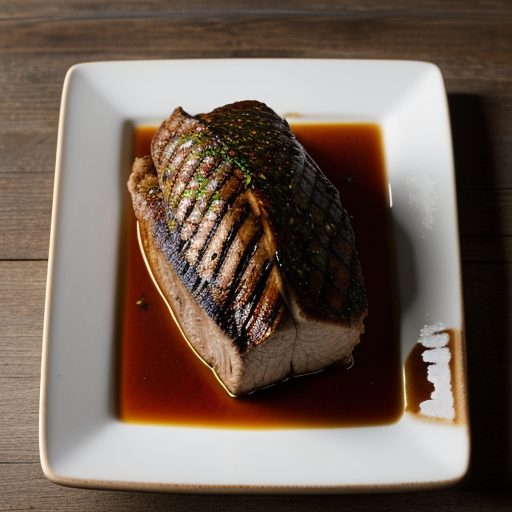 Herb Marinaded Deer Roast recipe image