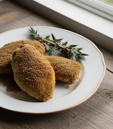 Herb Oven-"Fried" Chicken recipe image