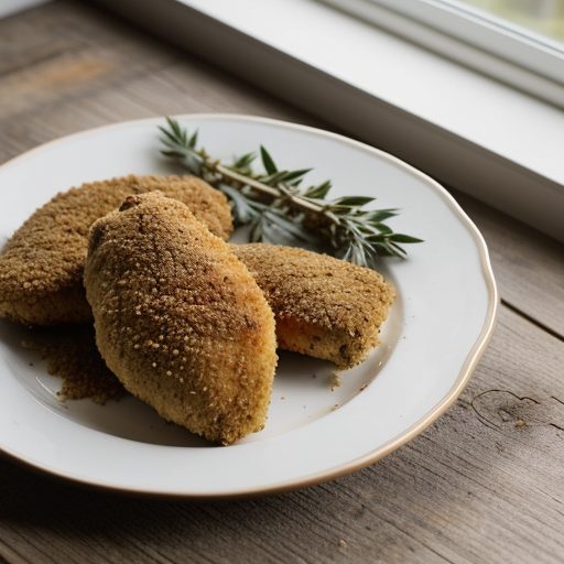 Herb Oven-"Fried" Chicken recipe image