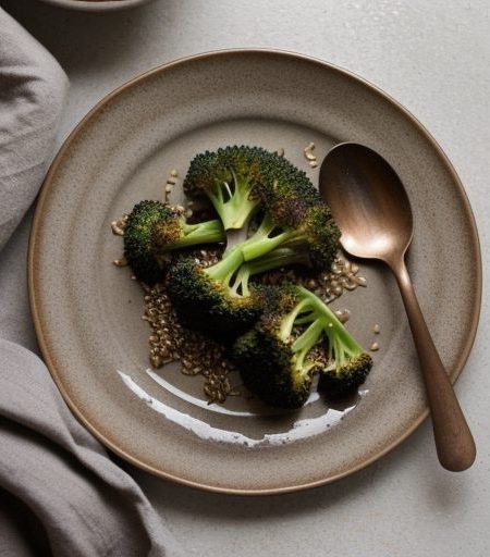 Herb & Sesame Broccoli recipe image