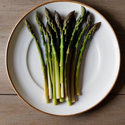 Herbed Asparagus With Shiitakes and Parmesan recipe image