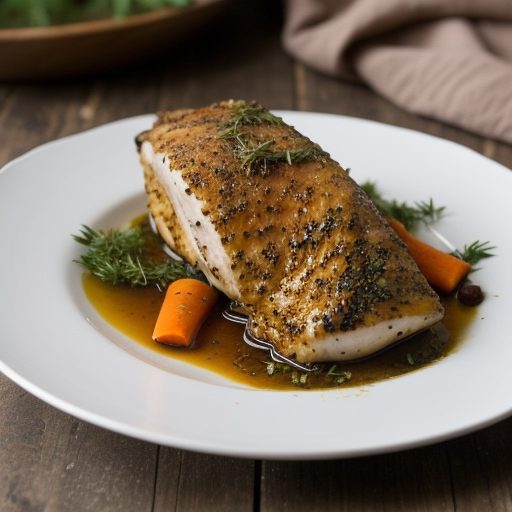 Herbed Chicken Breast in Red Wine recipe image
