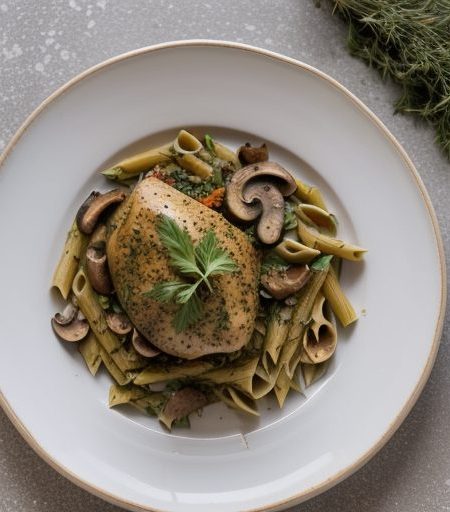 Herbed Chicken Pasta *Jb recipe image