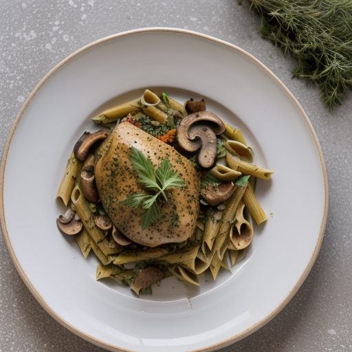 Herbed Chicken Pasta *Jb recipe image
