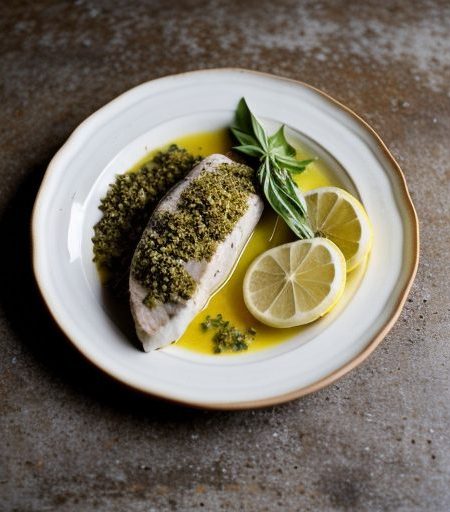 Herbed Chicken Picatta (4 PTS recipe image