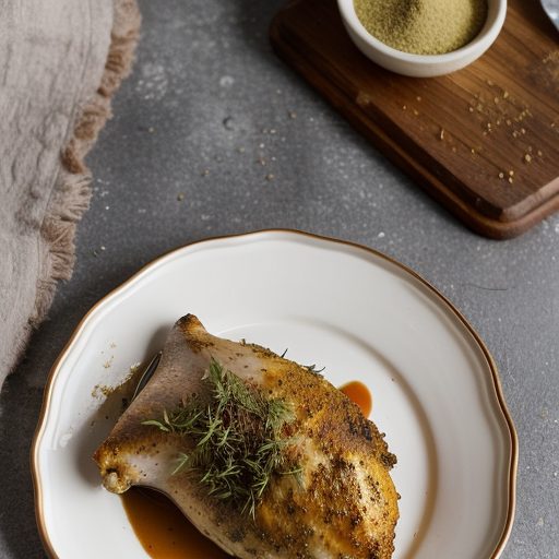 Herbed Chicken Rose recipe image
