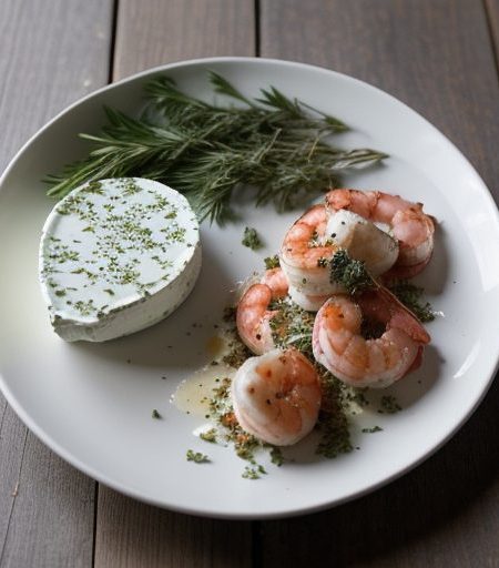 Herbed Goat Cheese and Prosciutto Shrimp recipe image