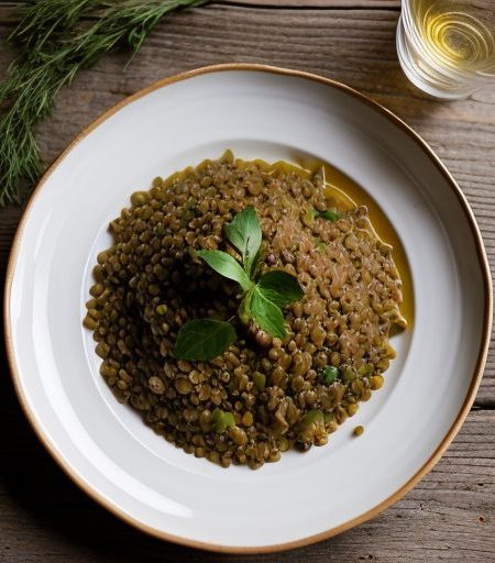 Herbed Lentils and Rice recipe image