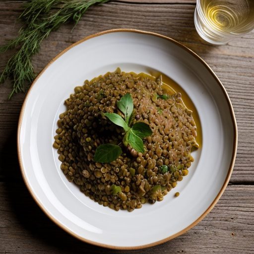Herbed Lentils and Rice recipe image