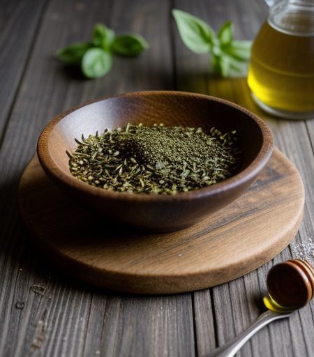 Herbed Oil and Vinegar Dressing recipe image