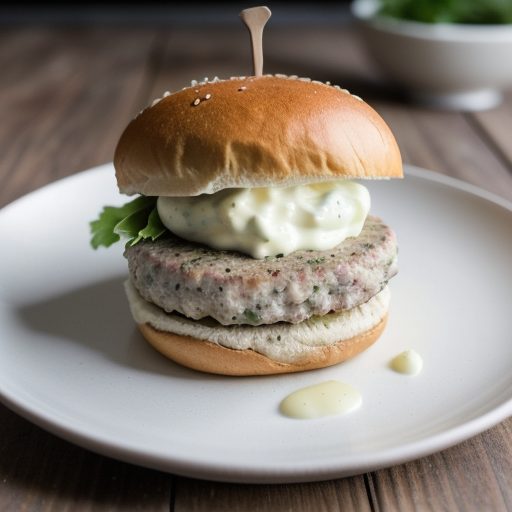 Herbed-Onion Turkey Burgers recipe image