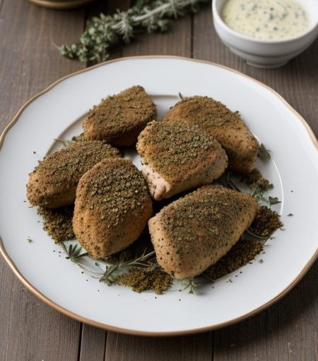 Herbed Oven "Fried" Chicken recipe image