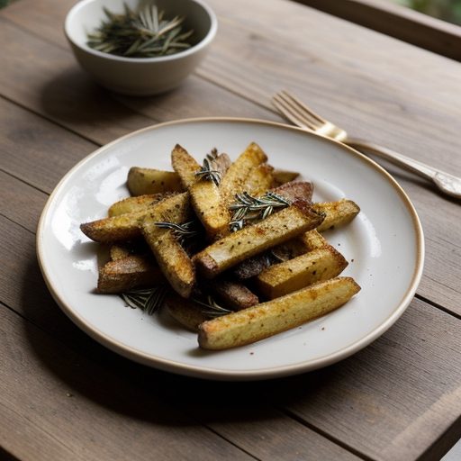 Herbed Parmesan Oven Fries recipe image