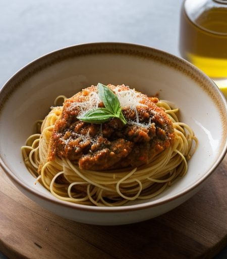 Herbed Parmesan Spaghetti Sauce recipe image