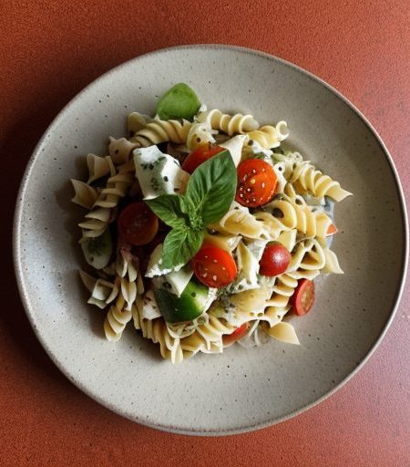 Herbed Pasta and Tomato Salad (3 PTS recipe image