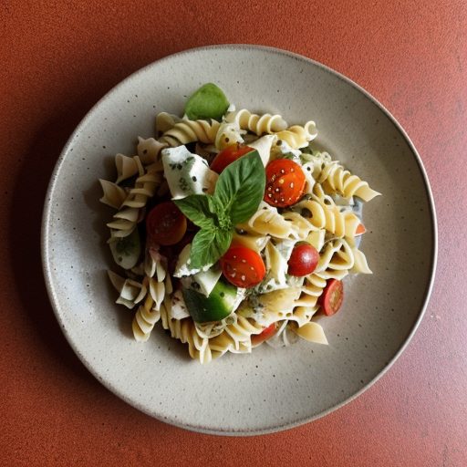 Herbed Pasta and Tomato Salad (3 PTS recipe image