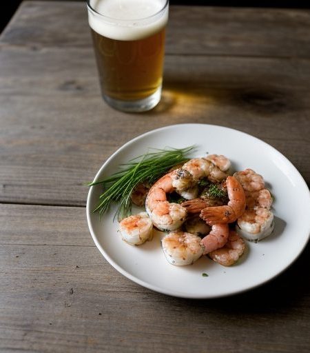 Herbed Shrimp in Beer recipe image