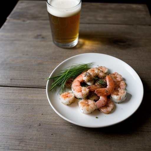 Herbed Shrimp in Beer recipe image
