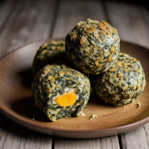 Herbed Spinach Balls-Ww >-}Dgsv43 A recipe image