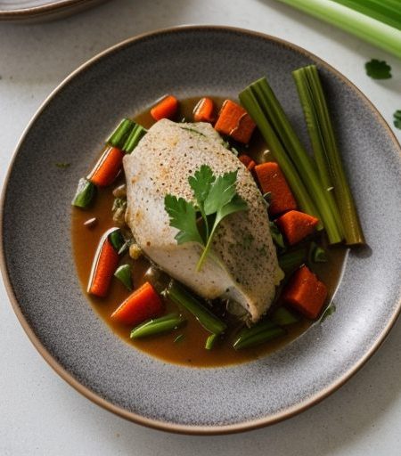 Herbed Stuffed Chicken Casserole recipe image